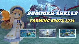 Toram Online - New Recommended Summer Shells Farming Spot For Summer Event 2024