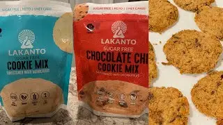 Lakanto sugar free chocolate chip cookie mix Recipe. Keto #Shorts