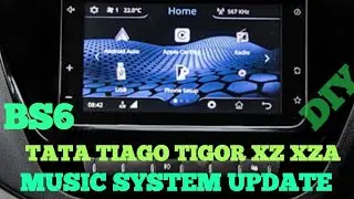 Tata Tiago || Tigor || music system software update at home || DIY #infotainment #tiago #tigor xz