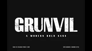 Grunvil Font Download