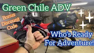 CRF300L Green Chile ADV Picos luggage #crf300l #dualsport