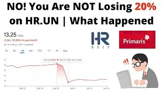 Canadian REITs | HR-UN 202201 Update | Are We Really Losing 20% from H&R? | What is a Spinoff?