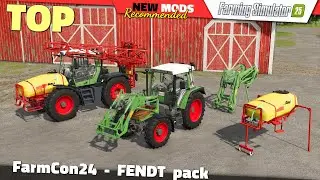 FS25 | FarmCon24 - FENDT Pack - Farming Simulator 25 Mods Review 2K60