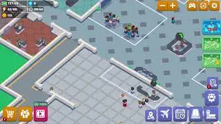 Playing Idle Airport Tycoon