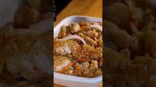 Fried chicken #shorts @ZachChoi @GreatIndianAsmr @albert_cancook @CrispyHut