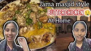 Butter Malai Chicken at Home |Itna Jayada tasty bana 🤤| Myntra parcel unboxing | Yusra saifi