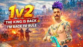 King Is Back 👑 1v2 Deadly Fight | Pro Free Fire Long Gameplay 