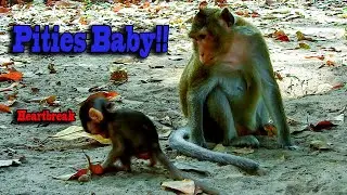 Oh Sad! ANNA LOOKING BABY BY PITIES HEART, ALBA Heart Breaking and worry Mom hit Turn Her face away