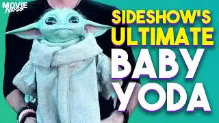 Baby Yoda Sideshow Collectables Life Size The Child Statue