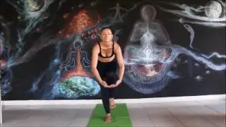 How to do Bikram Yoga : Standing Head to Knee Pose