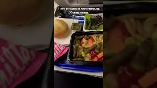 ✈️📍💺 United Airlines - New York EWR to Amsterdam AMS - Economy #unitedairlines #economy