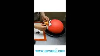 how to use fondant silicone mold to make a Angry Bird cake