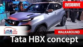 Концепт Tata HBX | Auto Expo 2020 OVERDRIVE