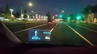 Navigation with Sygic HUD on Android tablet
