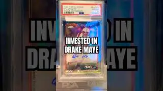 INVESTED IN DRAKE MAYE📈 #psa #tradingcards #cards #cardcollector #drakemaye #nfl #football #shorts