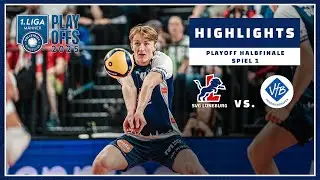 HIGHLIGHTS | SVG Lüneburg vs. VfB Friedrichshafen | Playoffs 2025 | Halbfinale Spiel 1