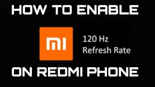 HOW TO CHANGE #SCREEN #REFRESHRATE TO #120HZ in MI PHONE | ENABLE 120HZ SCREEN ON #REDMINOTE10PROMAX