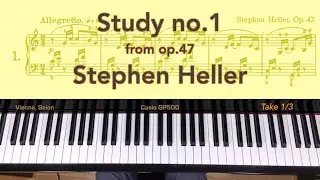 Study no.1, op.47 by Stephen HELLER