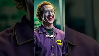 🎭 Mark Zuckerberg as The Joker: Tech's Wildest Transformation! 🃏 #GothamTech
