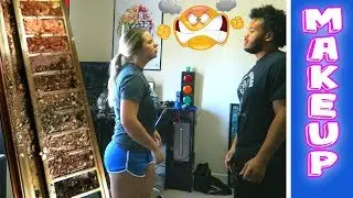 DESTROYING GIRLFRIENDS MAKEUP! *REVENGE*