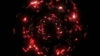 Glowing Multi Colors Shockwave | Black Screen Energy Blast
