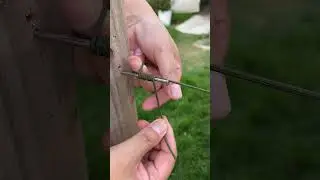 A simple and reliable trick to secure a rope to a nail so it won&rsquo;t slip!