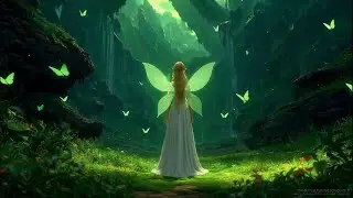 Relaxing Fantasy Music for Reading & Calm | Gentle Lights in a Magical Forest