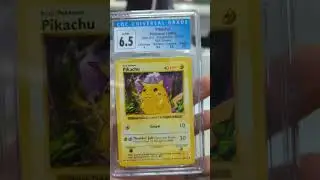 Base Set Red Cheeks Pikachu #trending #shorts