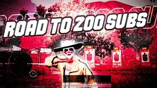 Road To 200subscibers ✅✅