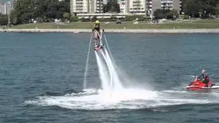 English Bay Skyboarding or Walking On Water
