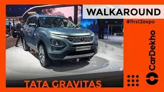 Tata Gravitas Revealed Walkaround Review Auto Expo 2020