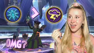 Wizard101 Visionary (130) Ice PVP: STORM WIZARD IS SCARED OF ME?!