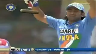 MS Dhoni as an Opener 96 off 106 vs England | IND vs ENG | 2006, 6th ODI Jamshedpur