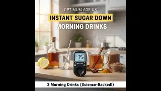 3 Morning Drinks to Lower Blood Sugar Naturally | Metabolic Reset