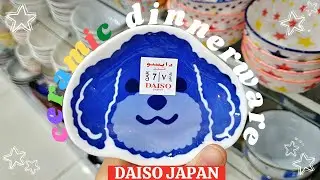 DAISO SHOPPING for Ceramic Plates & Bowls #DaisoJapan Kitchenware Dishware Finds