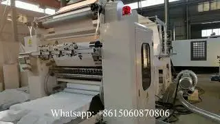 Good price 4 lines facial tissue paper folding machine