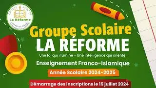 Groupe Scolaire LA REFORME _ Une foi qui illumine - Une intelligence qui oriente.