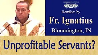 Good Unprofitable Servant - Nov 10 - Homily - Fr Ignatius