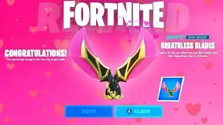 Fortnite - Why you got the Breathless Blades harvesting tool as a reward!