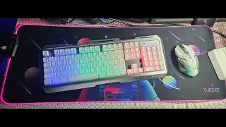 Tukzer Gaming Mouse Pad RGB with USB Hub