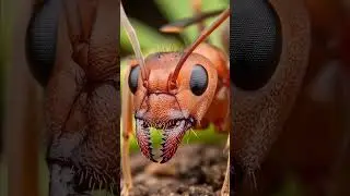 How does an ANT bite?👀#insects #facts #ant