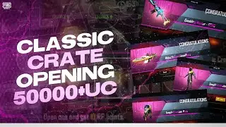 CLASSIC CRATE OPENING | 50000 UC PUBG MOBILE | TEMPLE GUARDIAN & FOREST ELF SET | UC GIVEAWAY