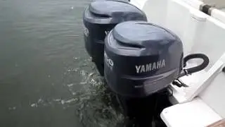 Yamaha 250hp counter rotating 4 stroke outboard boat motors 2006 FOR SALE