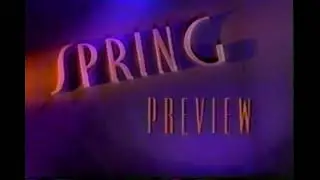 1980s Spring Preview Commercial Bump | Vintage TV Ad