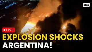 Argentina Factory Blast LIVE: Massive Explosion Rocks Argentina, Drone Footage Reveals Chaos