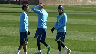 Yamal, Raphinha, Cancelo and Rashford train for Barcelona ahead of R16 Copa del Rey clash | WSS |