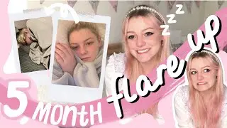 5 Month long BAD CHRONIC ILLNESS FLARE UP. Overworking at UNIVERSITY with chronic fatigue.