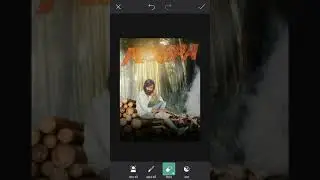 pushpa photo editing 2022 ! picsart photo editing trick! #om_technical #short #ytshort