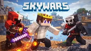 Skywars game in Minecraft On Version 1.21.11