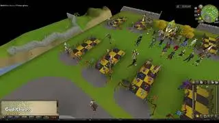 Risking all my gp at Flower Poker on RuneWild